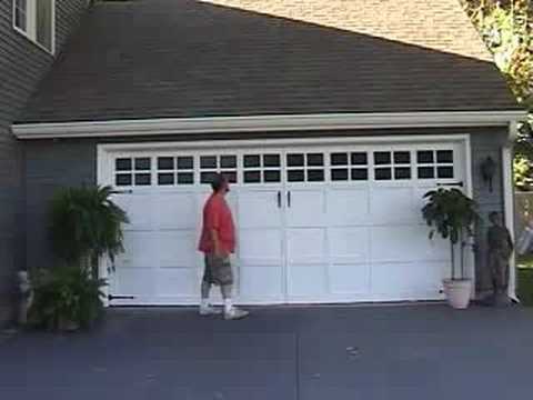 how to paint a garage door