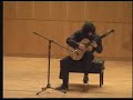 Ioannis Andronoglou plays: Prelude Saudade (La catedral)