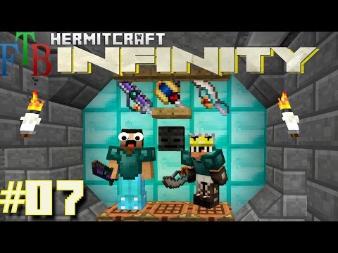 Minecraft Mods - FTB Infinity Ep. 07 - Epic Platinum Tool !!! ( HermitCraft Modded Minecraft )