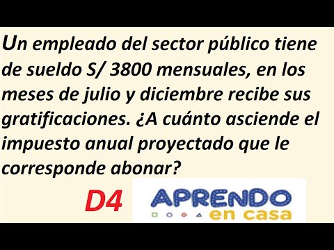 Resolución Aprendo En Casa Matemática Semana21 quinto secundaria, impuesto renta,tasas de interés D4