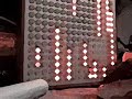 Monome 256 flin into v-synth xt