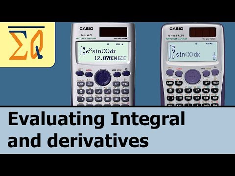 how to perform integration in casio fx-991es