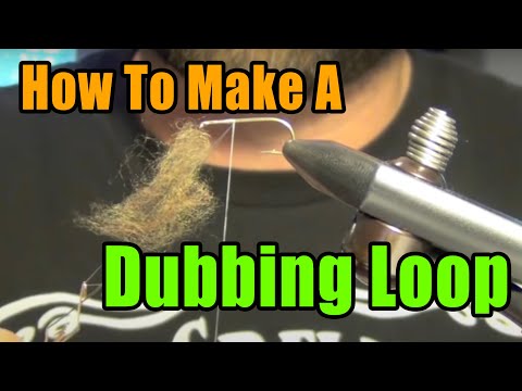 How To Use A Dubbing Loop Fly Tying Technique
