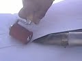 Leister Triac S handwelding.