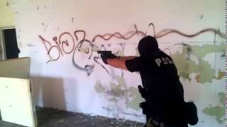 WZD Airsoft shooting