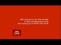 BBC Fault at the Derby
