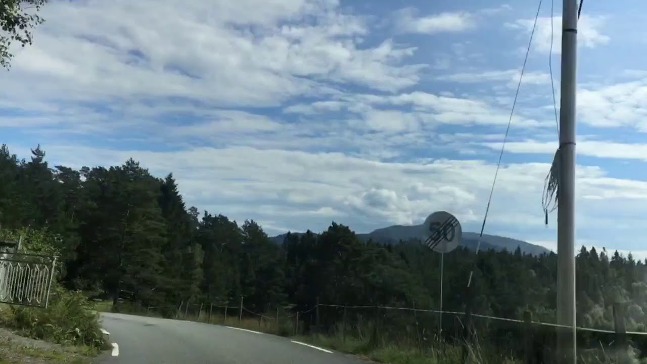 Short detour on the way to Bergen. Hyperlapse on iPhone SE.