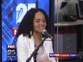 Anna Nyakana \"Islands of Redemption\" on FOX 25 Boston