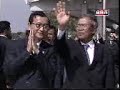 Sam Rainsy and Hun Sen meeting Sam Rainsy and Hun Sen meeting