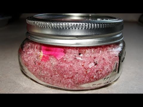 how to dye bath salts