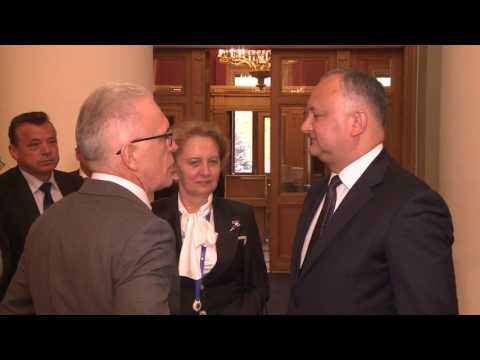Президент Республики Молдова встретился с генеральным секретарем Совета Межпарламентской ассамблеи СНГ  