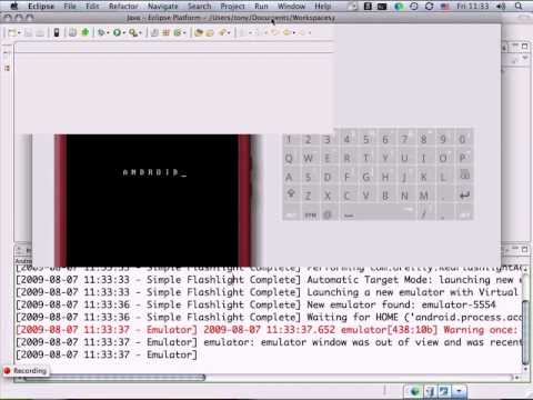 developing - Build, Compile, and Test Your First Android Application, with Tony Hillerson This first workshop covers the basic principles of the Android programming envir...