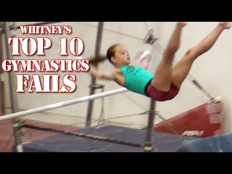 Whitney’s Top 10 Gymnastics Fails | Whitney Bjerken Reactions & Ranking