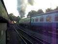 75029 passing Grosmont shed NYMR Autumn Steam Gala 28-9-08