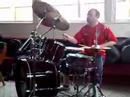 Ossett, Hedgehog on drums playing Paranoid! Ossett, Hedgehog on drums playing Paranoid!