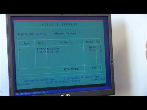 QuickBooks Version 1.0 For DOS - Happy 20th Birthday!