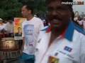 Multicultural and multiethnic welcome for Anwar