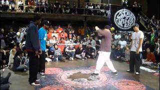 Monsta Pop & Venom vs Kid Boogie & J Smooth – Juste Debout NYC 2011 Semi Final