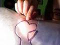 DIY- paint a shirt using stenciling part two