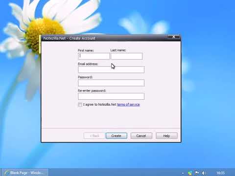 Syncing sticky notes between computers