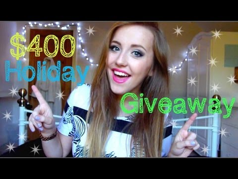 $400 Holiday Giveaway - (CLOSED)