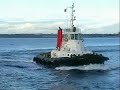 The Starting Of A Day - Tugboats Working