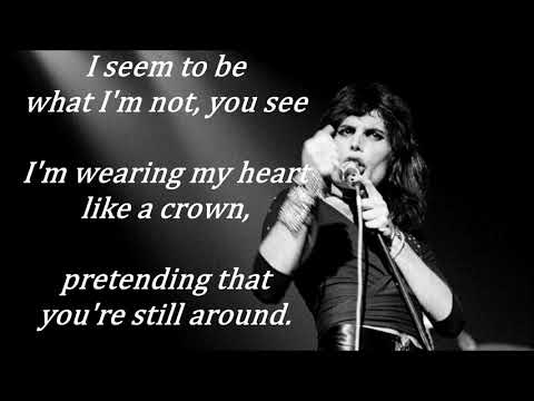 The Great Pretender FREDDIE MERCURY (with lyrics)