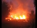 Feuer im S�gewerk in Bischofswerda