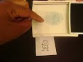 Water Coloring with a Water color paint brush and Stampin Up ! Ink pads !