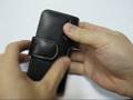 videos de PDair Leather Case for Samsung SGH-i8510 h Pouch Type Black