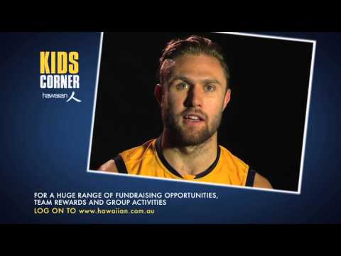 Hawaiian Kids Corner - Hutchings, what is your pre-match meal and sporting interests? on YouTube