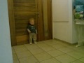 baby nir plays soccor 18 months old