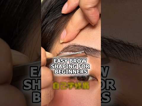 Easy Brow Shaping for Beginners