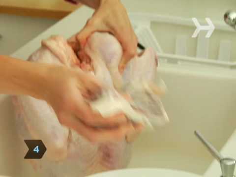 how to remove giblets from a turkey