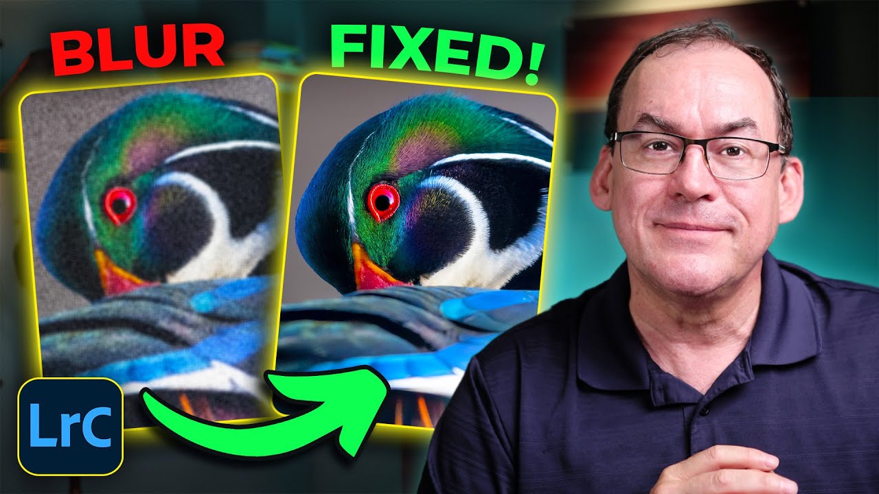 Go from soft images to tack sharp IN LIGHTROOM Classic and ADOBE CAMERA RAW