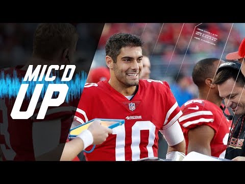 Video: Jimmy Garoppolo Mic'd Up vs. Titans 