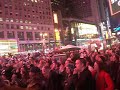 Yanks WS win Times Square