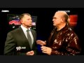 WWE RAW 11/23/2009: Vince McMahon & Jesse Ventura Backstage