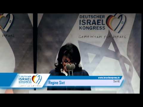 2. Deutscher Israelkongress - Regine Sixt