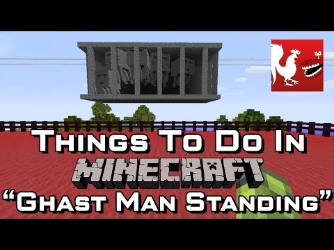 Things to do in Minecraft - Ghast Man Standing