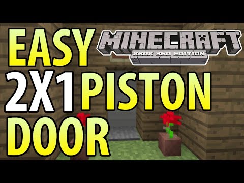 how to build a 2x1 piston door