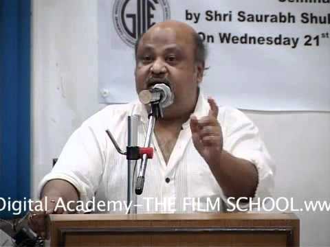 Film Maker Saurabh Shukla speaks to students of Mumbai University (Part 4/5)