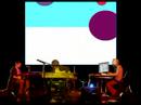 animation pour projection lors de concert r�alis�e par ludovic dulac