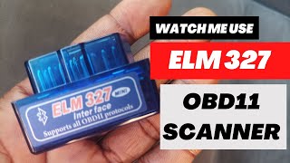 How to Use ELM 327 Bluetooth OBDII Scanner Step By
