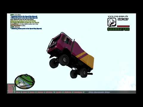 gta san andreas - Jsme tu opět my, HňaHňa, Ardyv a Maldrax s naším hodinovým dílem GTA San Andreas MP. Tentokrát jsme si našli Stunt server a rozhodli jsme se, že se pobavíme ...