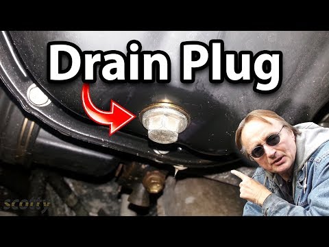 how to drain just a little oil