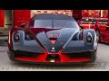 Ferrari FXX @ Coffee & Cars Houston!! Idle & Revving