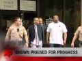 2010-05-24 | ShowBiz Minute: Brown, 8 Idol, Fey ~> Judge praises Chris Brown's probation progress Simon Cowell thinks a wman ll win 'Idol' Tina Fey may return as Sarah Palin to 'SNL.' (Feb. 19) ()