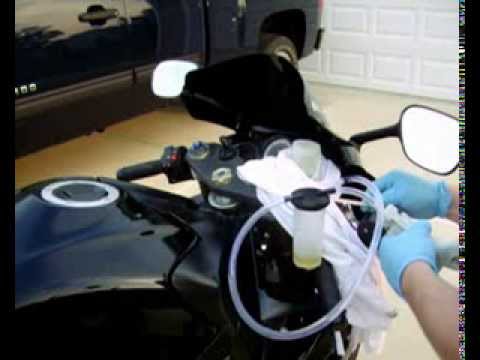 how to bleed gsxr brakes
