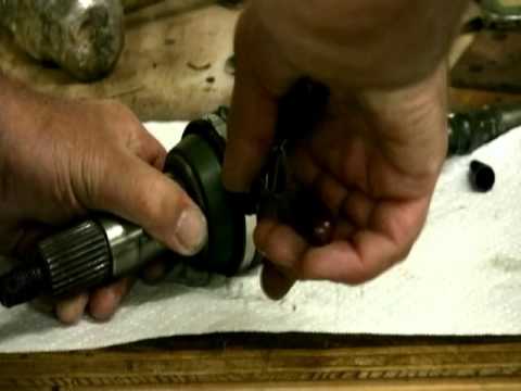 how to fasten cv boot